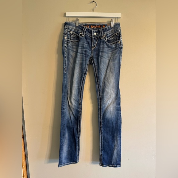 Rock Revival Scarlett Straight Jean - Picture 3 of 6